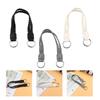 Lady Purse Handle Belt Replacement Handbag Retro Woven Strap Shoulder Bag Handcraft Bag DIY Accessories Black/Gray/Beige