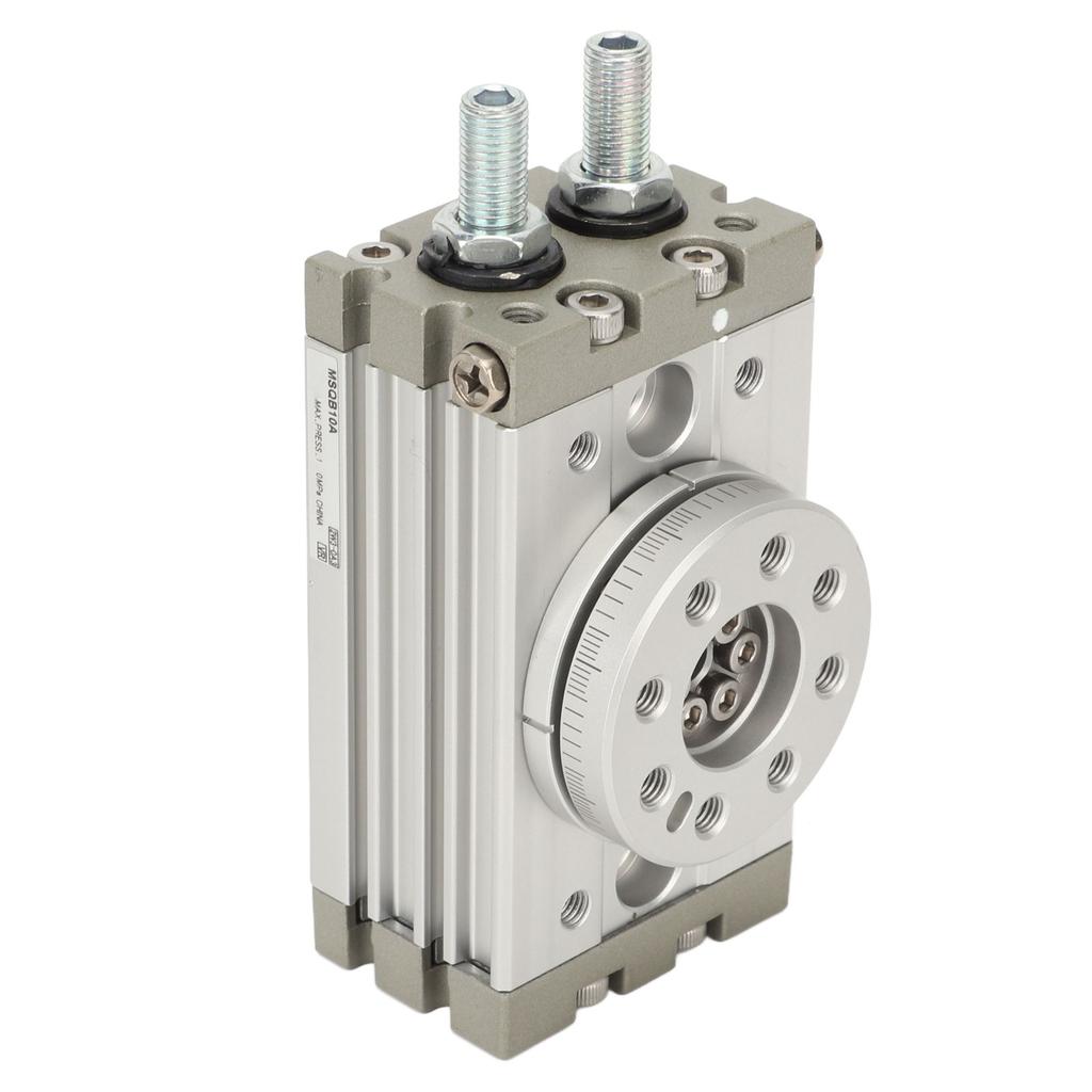 Rotary Pneumatic Air Cylinder 0 To 190 Degree Adjustable Aluminum Alloy High Strength Waterproof Rotate Cylinder 10A