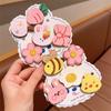 5Pcs/Set Cute Cartoon Hair Clip Not Hurt Hair Reusable Headwear Bangs Clips Gifts