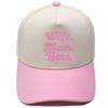 Wife mom Boss Truck Driver Hat Embroidery Color Matching Baseball Cap Male Female Casual Retro Hat