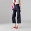 SOFSIL Women's Retro High-Waist Straight-Leg Cropped Jeans