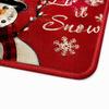 2D Flat Printed Christmas Floor Mat Non-Slip 3D Illusion Rug Round Vortex Carpet  Outdoor