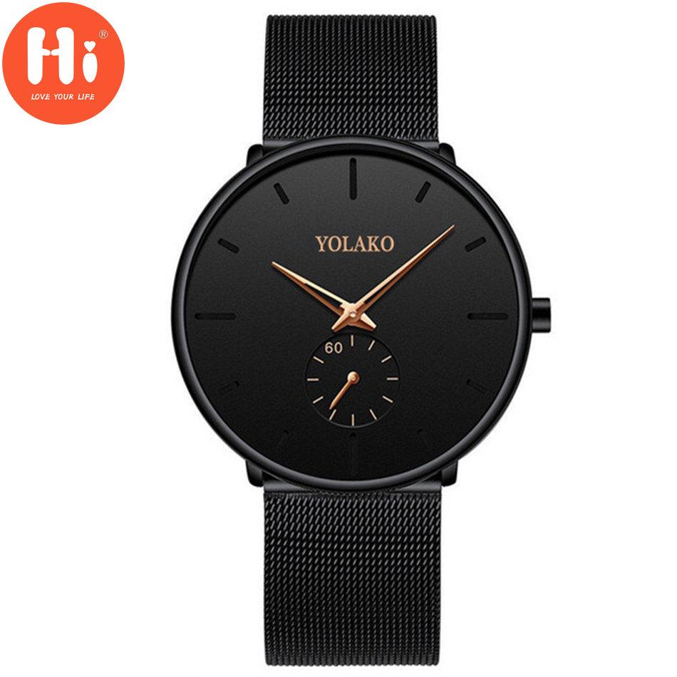 

Привет модные мужские часы спортивные часы роскошные мужские кварцевые наручные часы мужской подарочный браслет