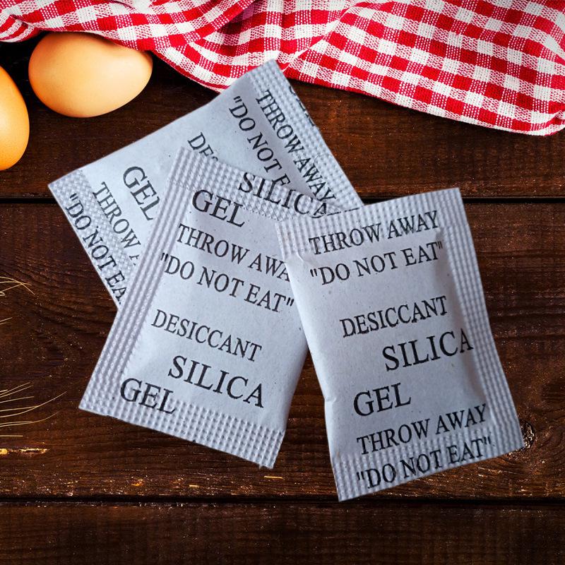 Eco-Friendly Silica Gel Desiccant, 1g: Indoor Clothing Moisture Absorber