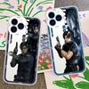 R-Resident Leon kennedy Evil Game Phone Case For iPhone 13 14 Mini 11 12 Pro Max Transparent Shell