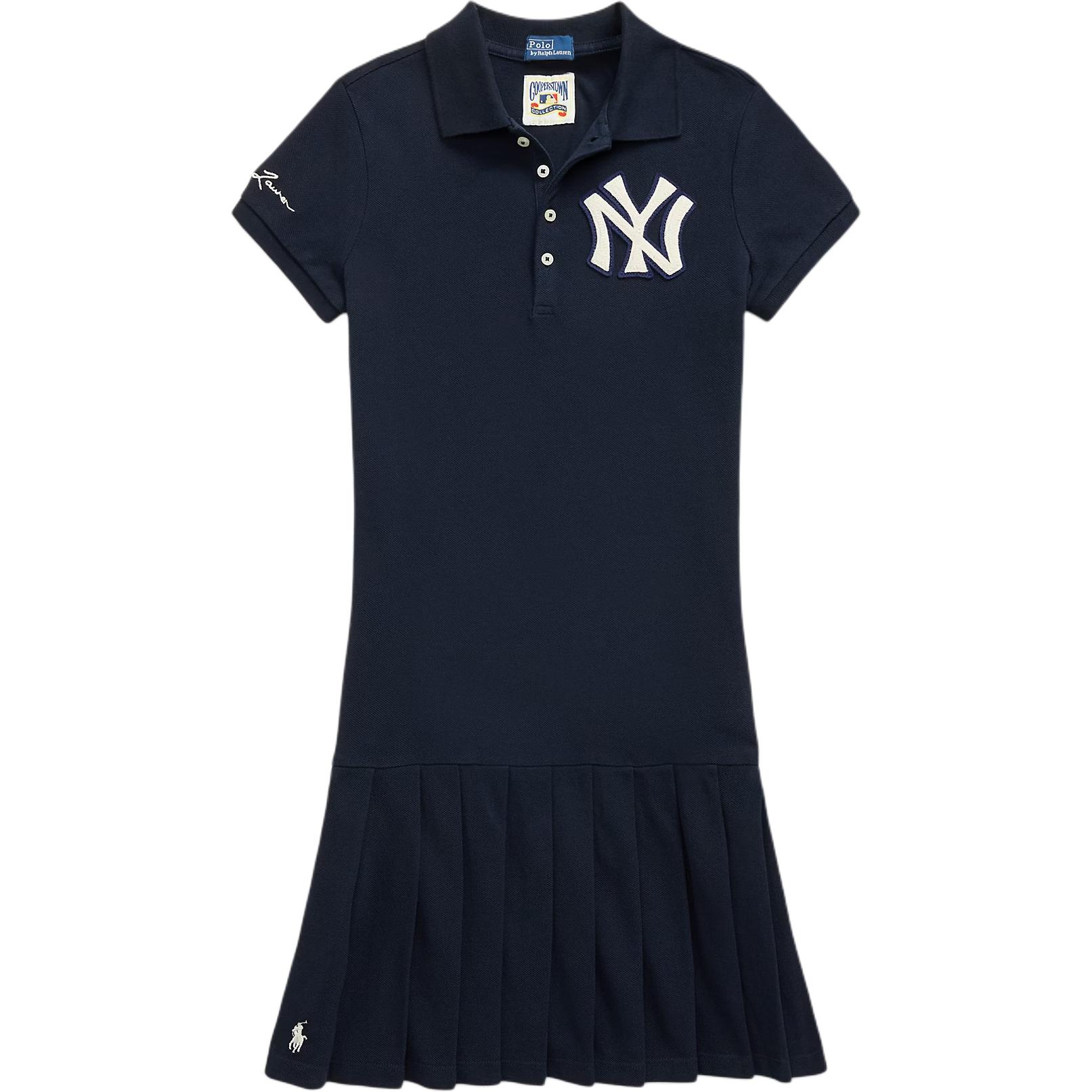 

Платье Polo Ralph Lauren из хлопка с вышивкой, с коротким рукавом, детские платья 313969653-001 XL