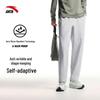 Men's Elastic Straight-Leg Woven Sports Pants