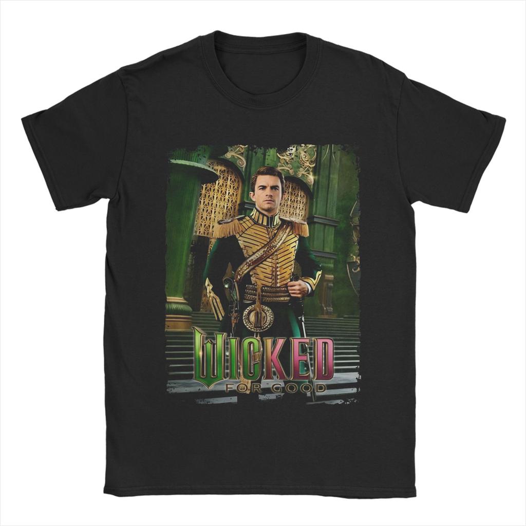 Aesthetic Wicked For Good Tee Shirt for Unisex Women Graphic Printed T Shirts Cotton Clothes
