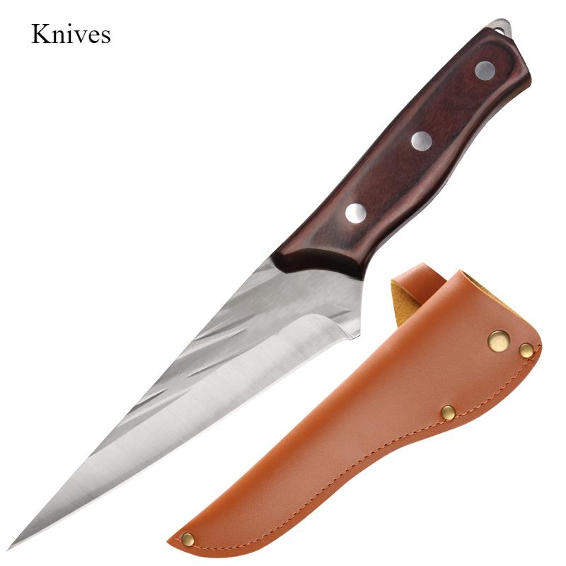 1PC Hand-forged Boning Knife Sharp Sashimi Knife  Professional Kitchen Knives Gadgets for Kitchen