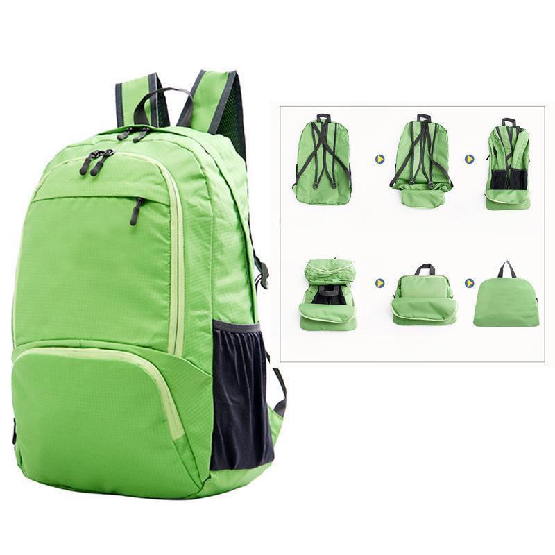 Travel Hiking Backpack Lightweight Ultra Thin Foldable Large Capacity Unisex Ultra Light Mountaineering Backpack