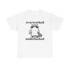 Overworked With No Sex Funny Graphic T Shirt Unisex Heavy Cotton Tee