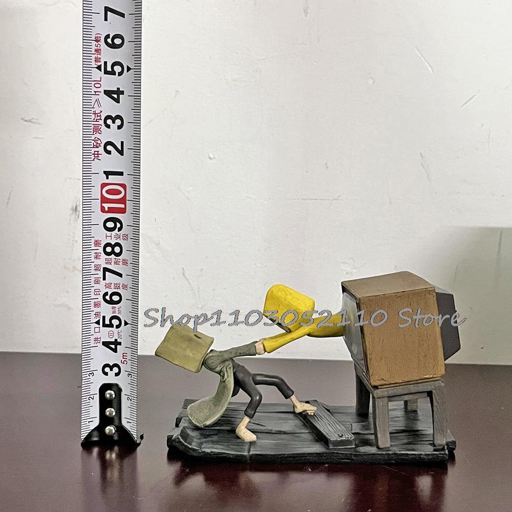 Little Nightmares Six Nome Figur Anime Little Nightmares II Mono Actionfigur PVC Statue Dekoration Modell Spielzeug Geschenke