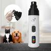 Electric Pet Nail Trimmer Rechargeable Pet Nail Grinder Dog Nail Trimmer Suitable for Small Middle Large Dogs and Cats