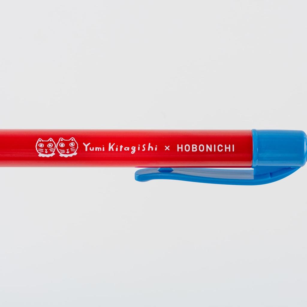Hobonichi Techo by Yumi Kitagishi Ballpoint white cat planner (planner) / pen, design, accessory.
