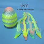 3D-Druck Edelstein Drache Aurora Leuchtendes Licht Tier Action Spielzeug Schreibtischdekoration Geburtstagsgeschenk