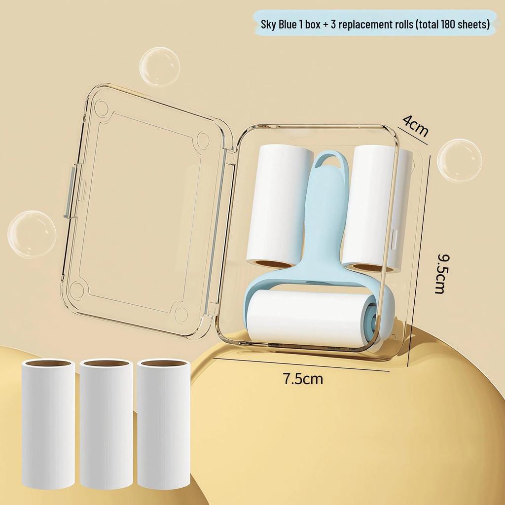 Compact Lint Roller: Household Hair & Clothes Removal Tool
