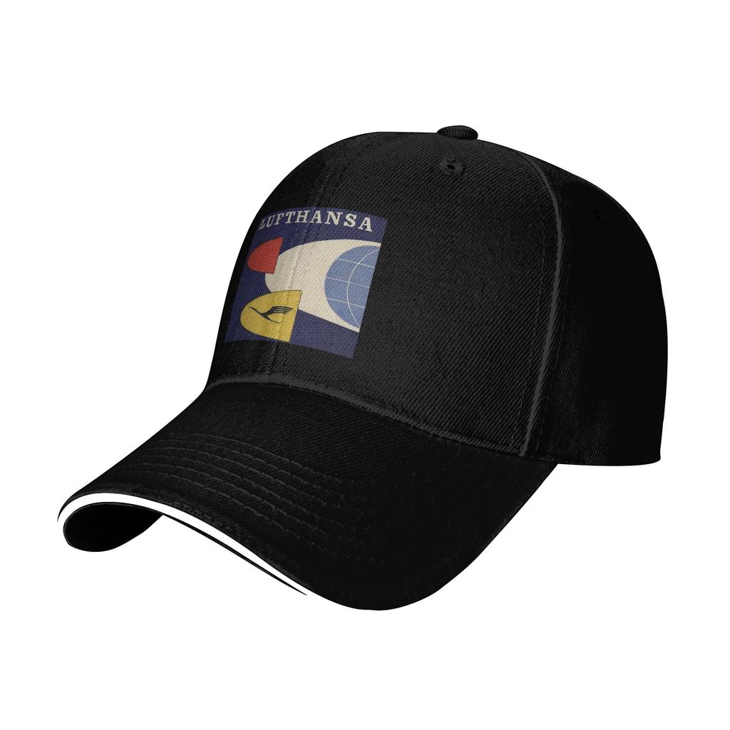 Deutsche Lufthansa Vintage Cap Casual Baseball Caps Adjustable Hat Hip Hop Summer Unisex Baseball Hats Customizable