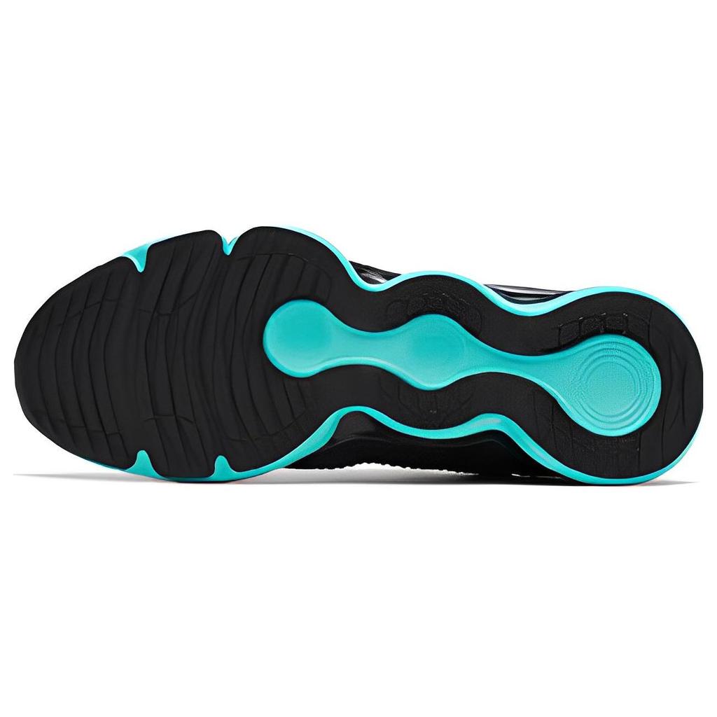Anta Slip Resistant Abrasion Resistant Low top Running Shoes Men's Black Green 112315501-1