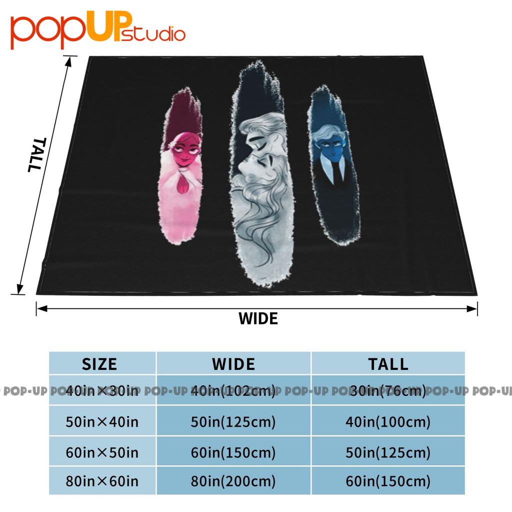 Lore Olympus Hades And Persephone Webtoon Ultra-Soft Blanket Quilt Winter Sofa Cover Bed Covers