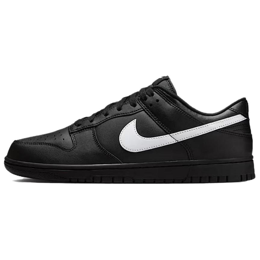 Nike Dunk Auspicious Clouds Leather Abrasion Resistant Low top Skateboard Shoes Men's Black IO7606-010 (Team919-)