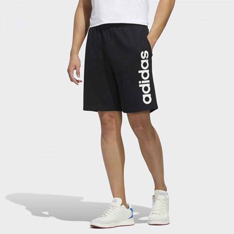 Adidas Neo Essential Logo Shorts Men Shorts Black FP7423