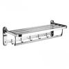 Gunmetal Grey 304 Stainless Steel Folding Towel Rack