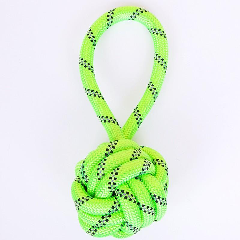 Dog Toy Cotton Ropes Woven Knot Dogs Toy Bite-resistant Knot Rope Toys for Dog Teeth Grinding Chew Proof Toys for Puppy Training