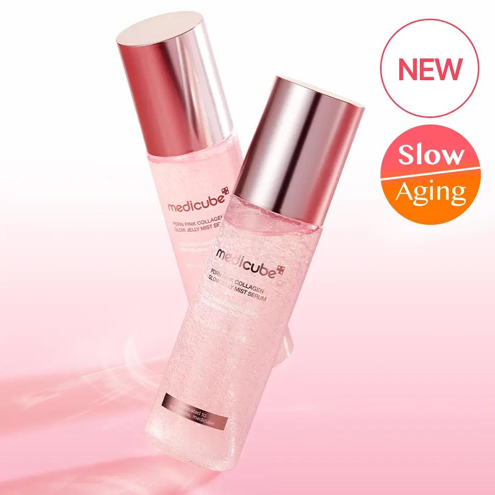 Medicube PDRN Pink Collagen Glow Jelly Mist 100ml