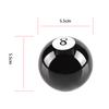 Universal Round Shifter Knob Head Black 8 Ball Racing Acrylic Gear Shift Knob SK-1003-8