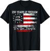 Compleanno 250° dell'America 250 Anni Indipendenza Noi il Popolo T-shirt Unisex