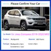 4x pour Jeep Compass 2018   1.4T 2.4T MK2 Garde-boue Pare-éclaboussures Roues Avant Arrière Bavettes d'Aile Accessoires de Style de Voiture
