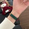 Modisches Vintage-Lederarmband für Apple Watch Serie 9 8 7 6 5 4 3 2 Se, T-Style-Schnalle, Uhrenarmband für IWatch Ultra 2 41 45 mm