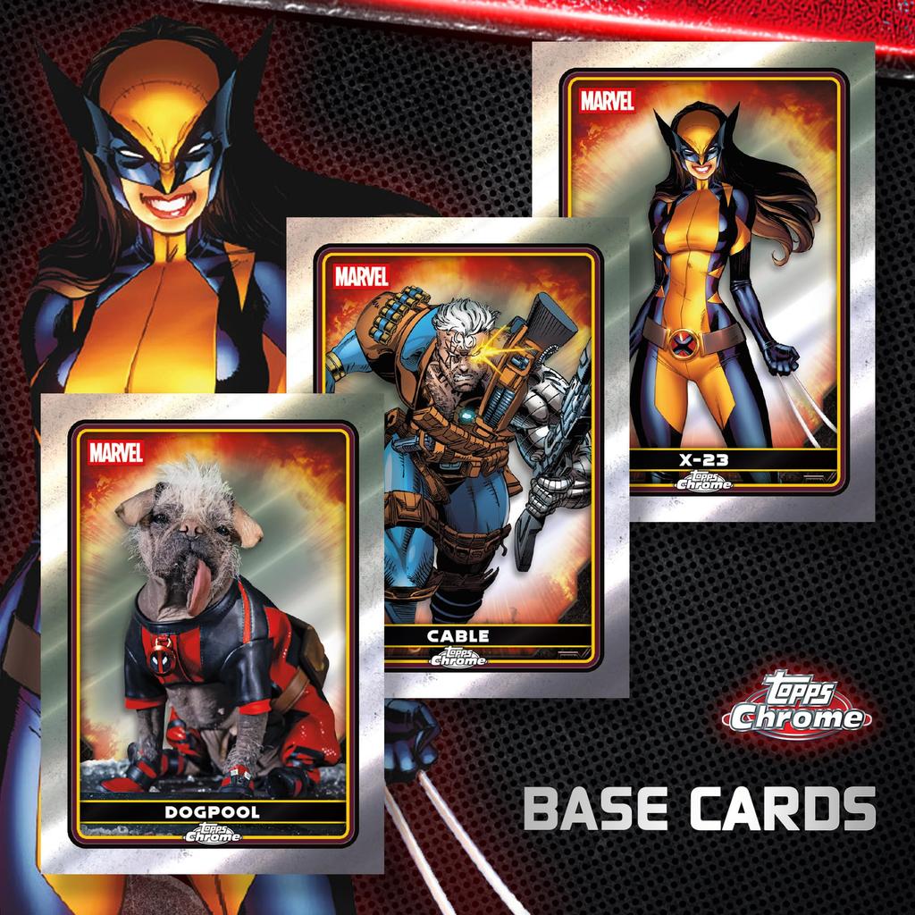 2025 Topps Chrome Deadpool Factory Seal Value - - Box.