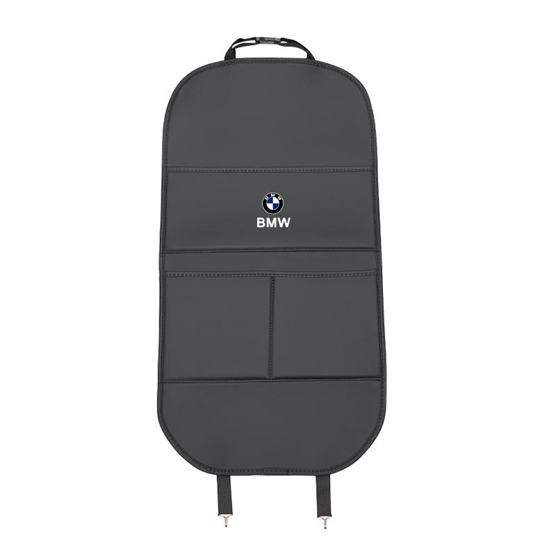 Car Seat Back Anti Kick Mat Seatback Pad Protectors Cover Leather Interior For BMW Performance E90 F20 E46 E60 E70 E39 E36 X5 X6