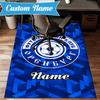 Custom Name FC Orenburg Emblem Rug Game Carpet, Floor Mat for Bedroom Living Room Entryway Rug, Home Decor Idea Gift for Christmas Birthday