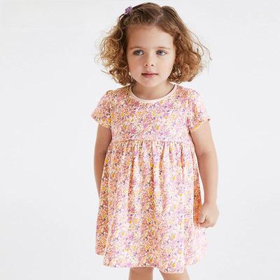 Summer Floral Princess Dress for Girls - European & American Style