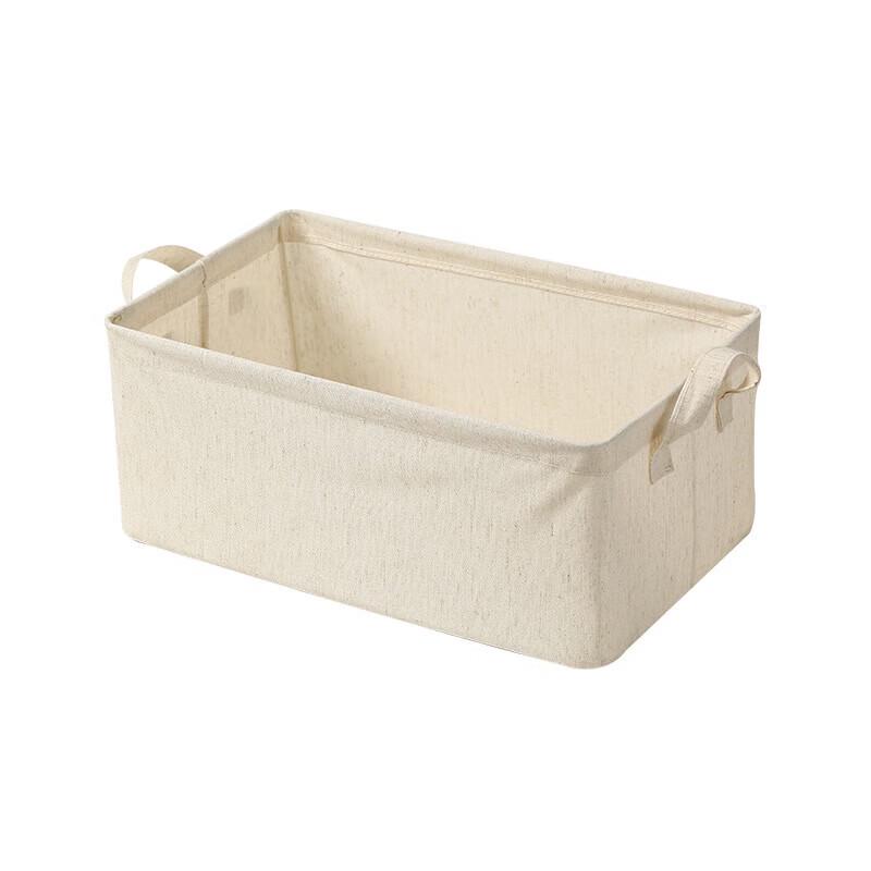 

Anqin Fabric Storage Baskets with Handles (3-Pack)