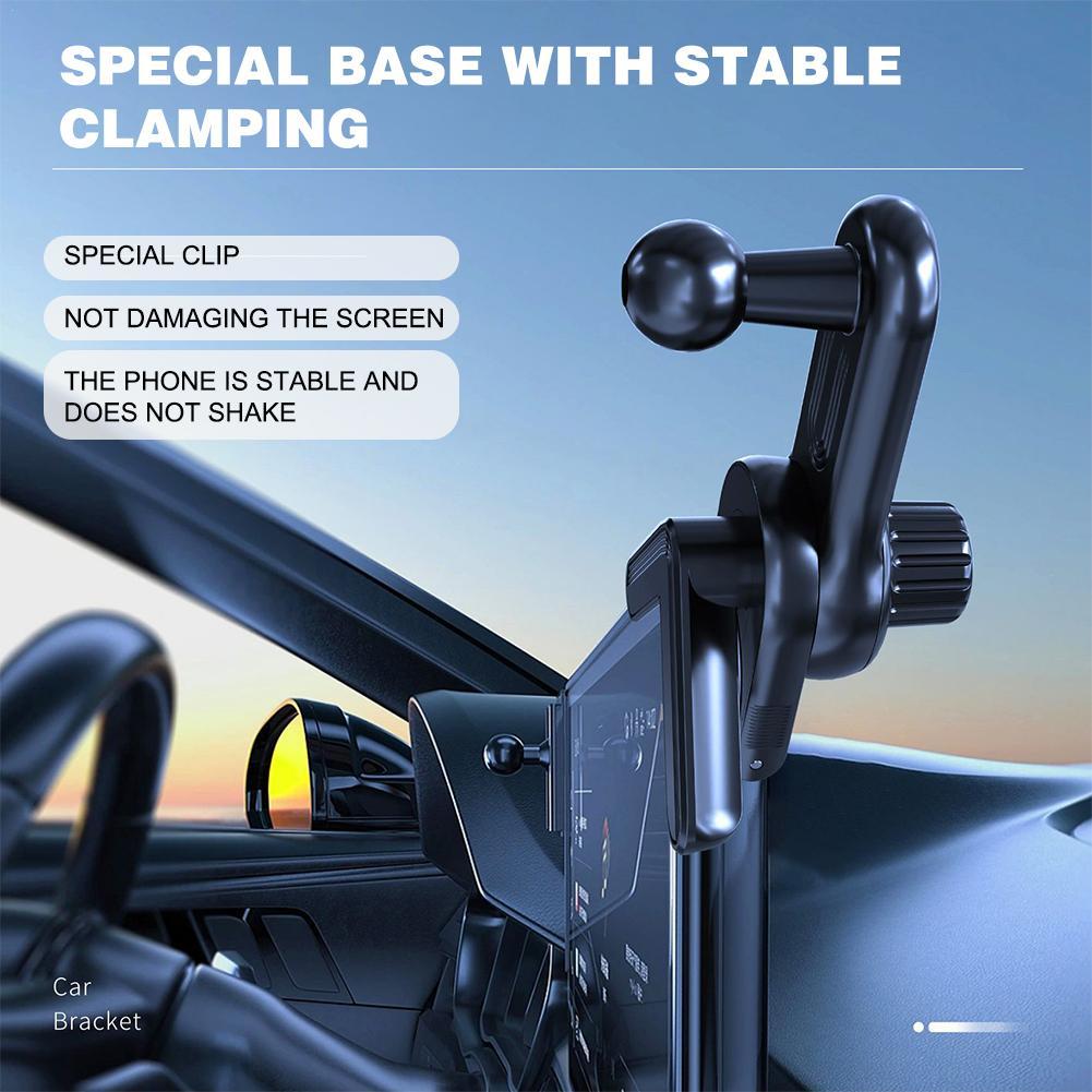 

17mm Ball Head Base For Tesla Y/S/X Car Phone Holder Mount Car Phone Bracket Base For Energy Vehicle Screen