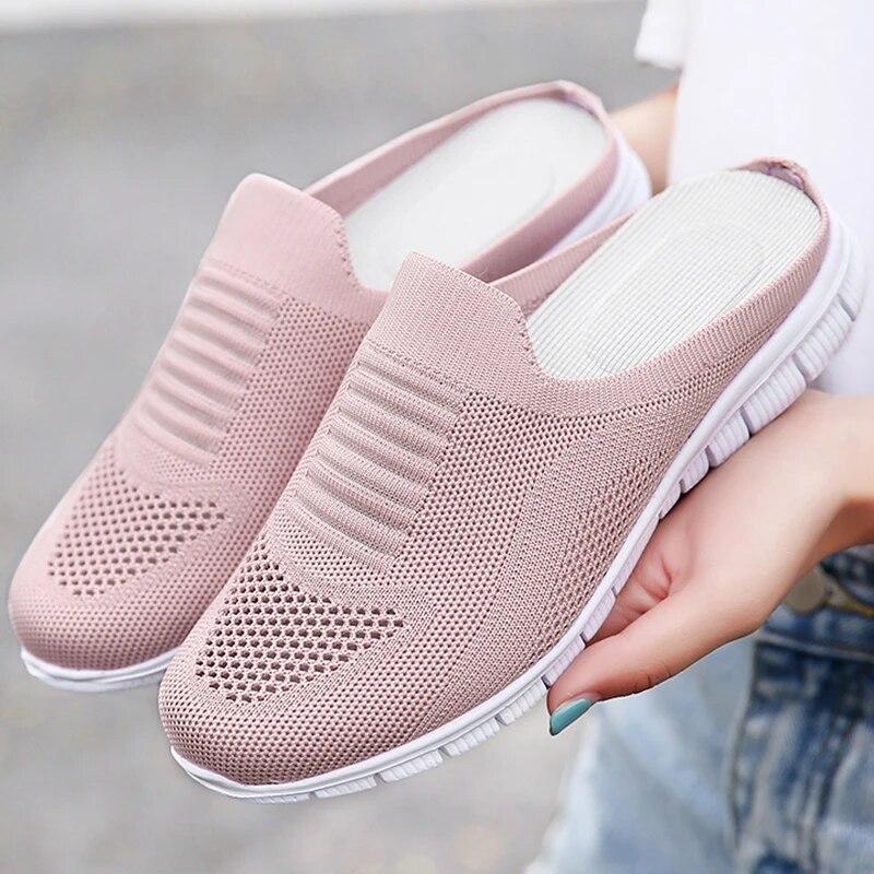 Women Vulcanized Shoes High Quality Shoes for Women 2023 Comfortable Casual Women Slippers Plus Size 42 Walking Flat