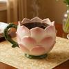 Caneca de Café com Flor e Alça Resistente ao Calor Grande Capacidade Formato Floral Xícara para Beber Chá Leite Água Decoração Presente para Amante de Flores