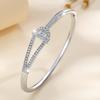 Modisches High-End-Nischen-Design Zirkonia Mikro-Pavé Elegantes und Vielseitiges Armband für den Alltag