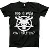 God Is Busy Can I Help You Funny Satan Goat Satanic T-Shirt T-Shirt, Tanktop, Long Sleeve, Sweatshirt, Hoodie for Men, Women, Kids