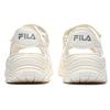 Fila Fishbone Sandal Leather Thick Sole Height Increasing Sports Comfortable Beach Sandals Women Sandals White F12W221407FAG