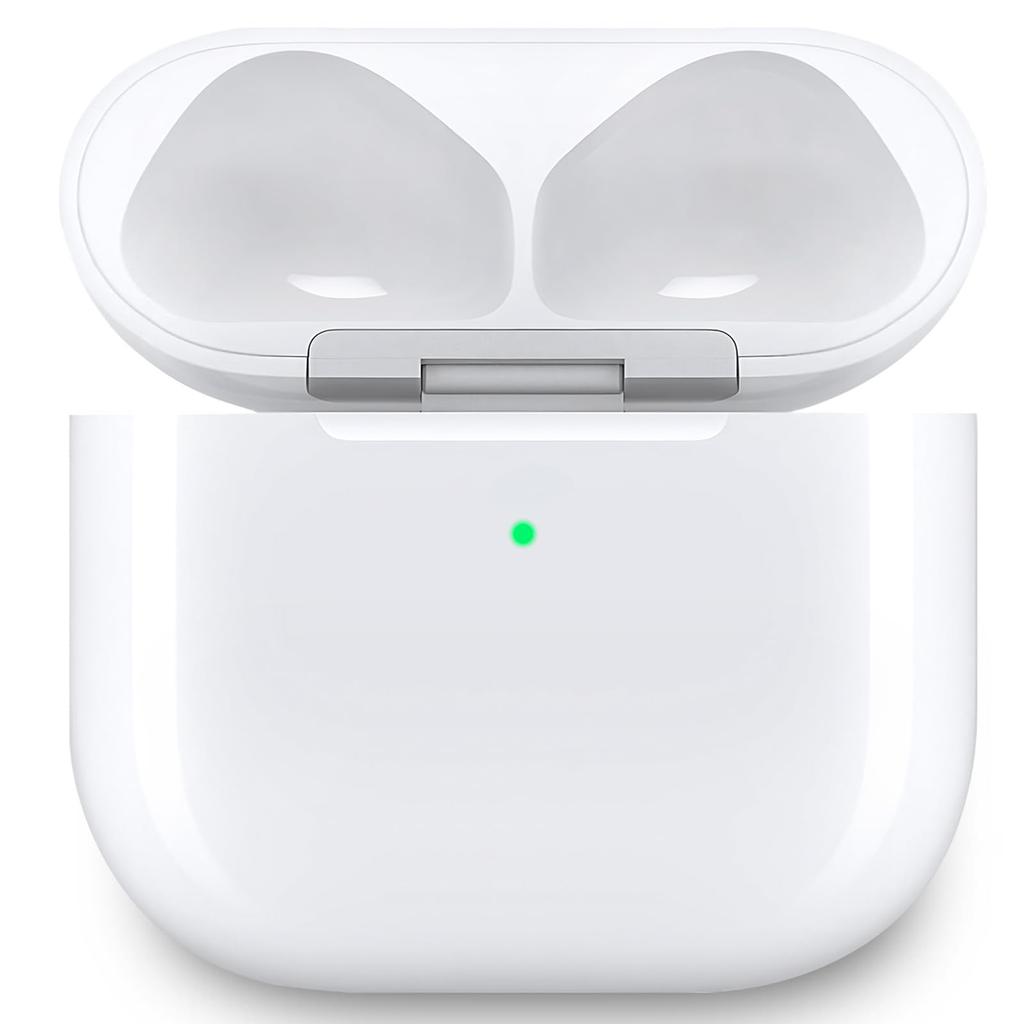 Wireless Charging Case Compatible with AirPods 4th Port AirPods 4 Charging Case No Earbuds Generation, USB-C Replacement, (No Buttons)