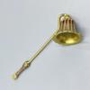 Vintage Candle Snuffer with Long Handle, Classic Brass Candle Extinguisher Tool, Elegant Fire Safety Accessory for Home Decor