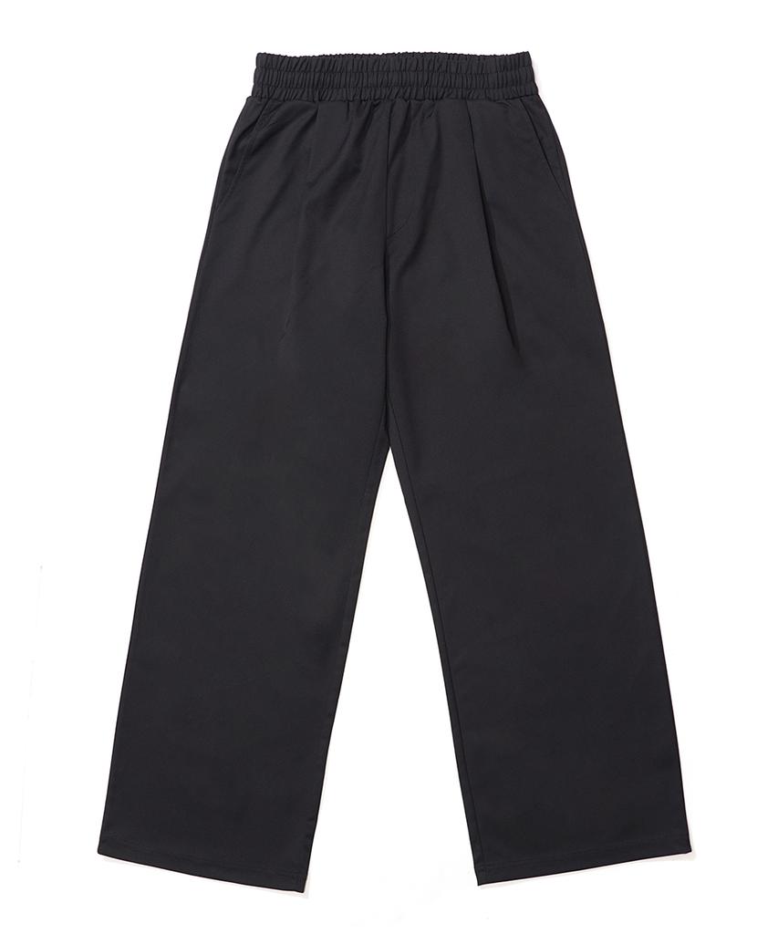 GAKKAI UNIONS One-Pleat Basic Wide Slacks (3 Colors)