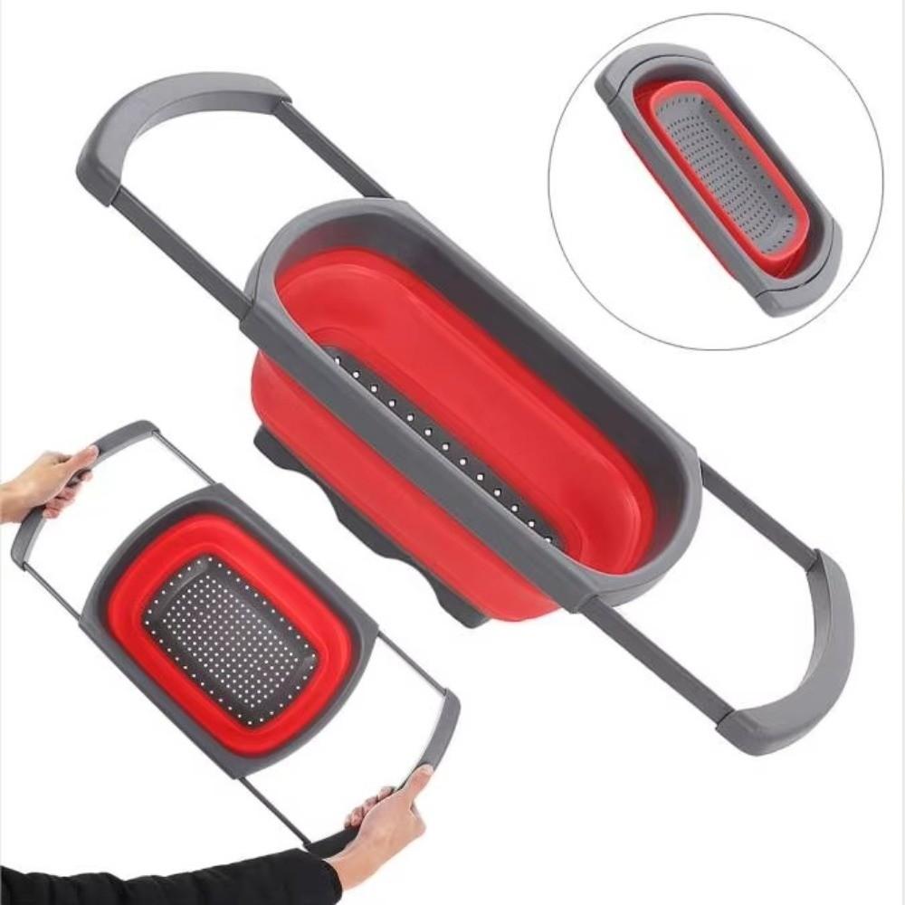 Folding Vegetable Filter Basket Large Vegetable Baskets New Drain Basket