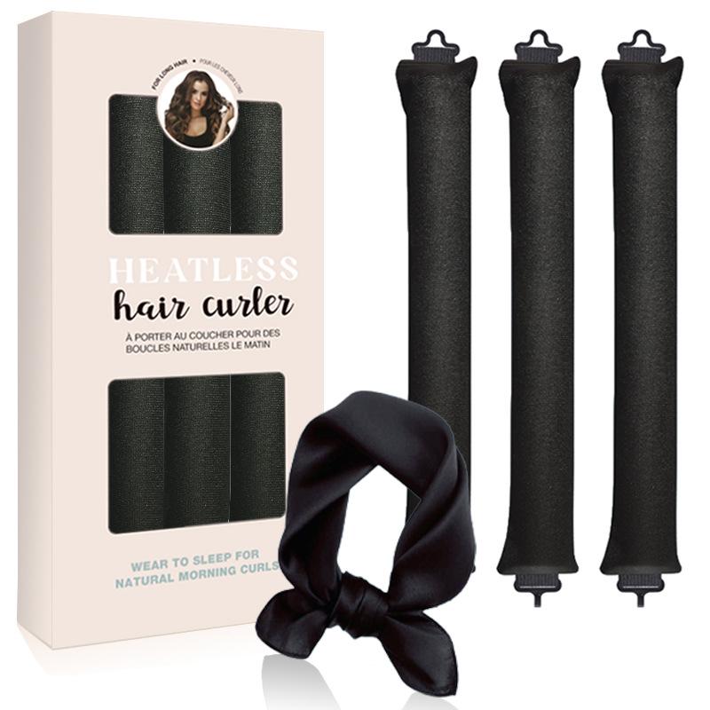 Cross-border Lazy Sleeping No-Heat Curling Tool: European & American Style