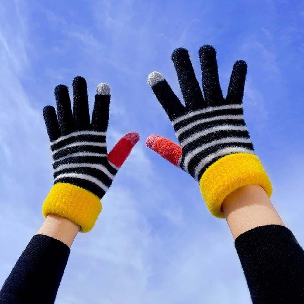 

Перчатки для телефона с сенсорным экраном и принтом собаки Ветрозащитные нескользящие перчатки Женские зимние перчатки Женские перчатки