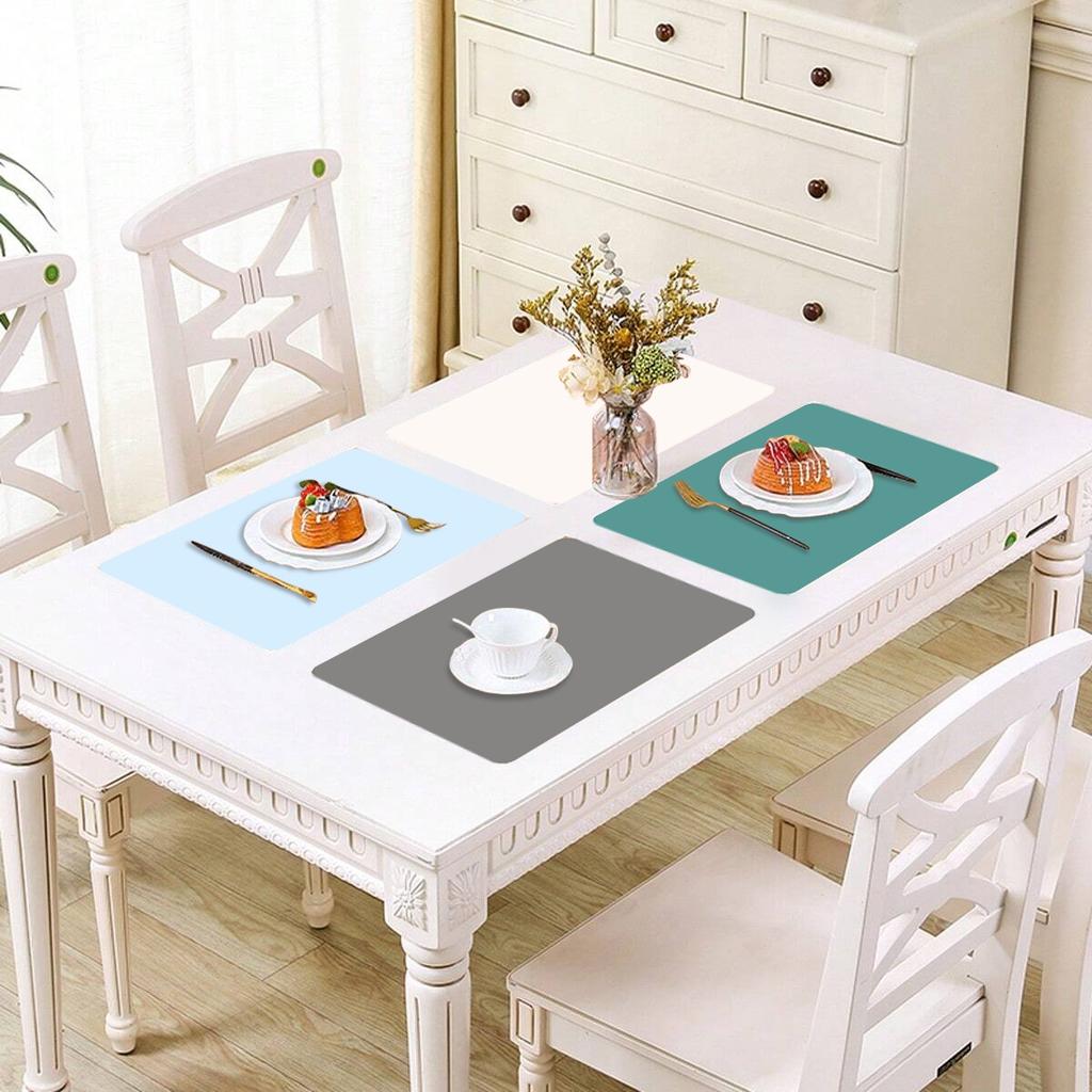 40x30cm Lebensmittelqualität Silikon Wasserdichtes Tischset Wärmedämmung Rutschfestes Waschbares Tischset Für Die Abtropfmatte In Der Küche
